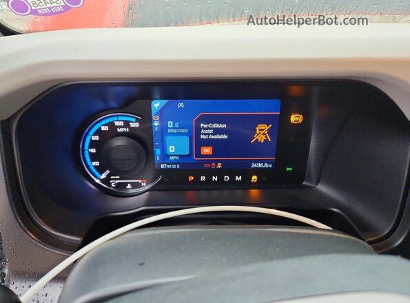 1FMEE5DP1PLB30207 2023 FORD BRONCO Orange Սարքավորումների վահանակի տեսք