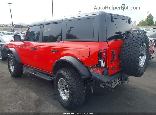 1FMEE5DP3PLA90941 2023 FORD BRONCO Красный Вид спереди
