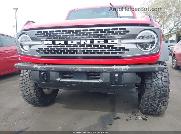 1FMEE5DP3PLA90941 2023 FORD BRONCO Красный 