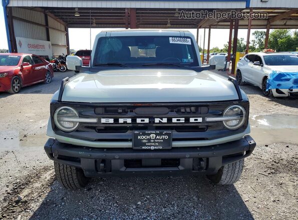 1FMEE5DP3PLB07253 2023 FORD BRONCO Silver Դիմացի տեսք