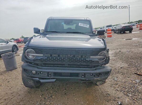 1FMEE5DP4MLA71861 2021 FORD BRONCO Gray Widok z przodu