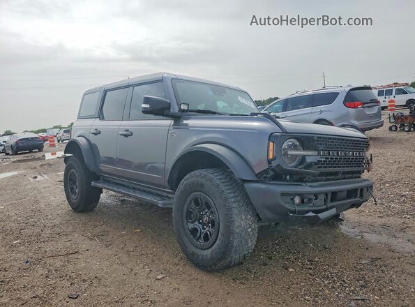 1FMEE5DP4MLA71861 2021 FORD BRONCO Gray Przód prawy
