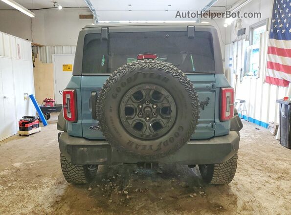 1FMEE5DP4NLB66549 2022 FORD BRONCO Blue Vista trasera