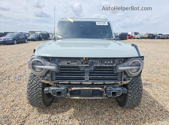 1FMEE5DP5NLB31261 2022 FORD BRONCO Gray Вид спереду