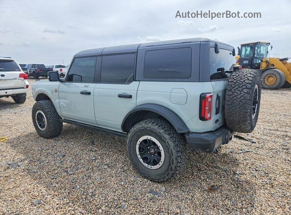 1FMEE5DP5NLB31261 2022 FORD BRONCO Gray Задня ліва чверть