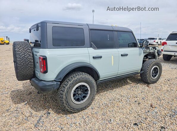1FMEE5DP5NLB31261 2022 FORD BRONCO Gray Задня права чверть
