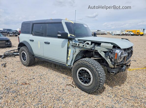 1FMEE5DP5NLB31261 2022 FORD BRONCO Gray Передня права чверть