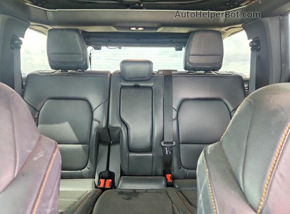 1FMEE5DP5NLB31261 2022 FORD BRONCO Gray Вид задніх сидінь