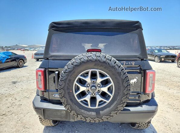 1FMEE5DP5PLA91413 2023 FORD BRONCO Black Հետևի տեսք