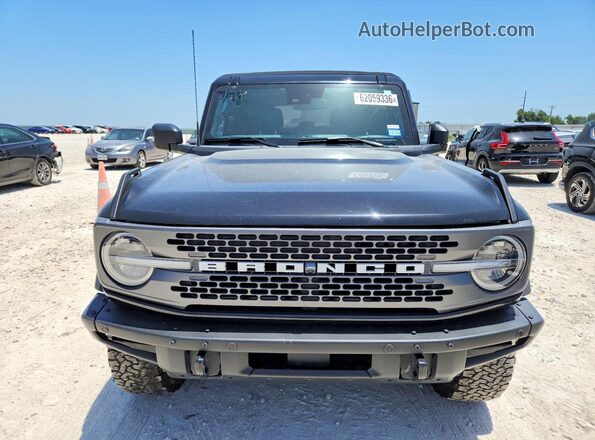 1FMEE5DP5PLA91413 2023 FORD BRONCO Black Դիմացի տեսք