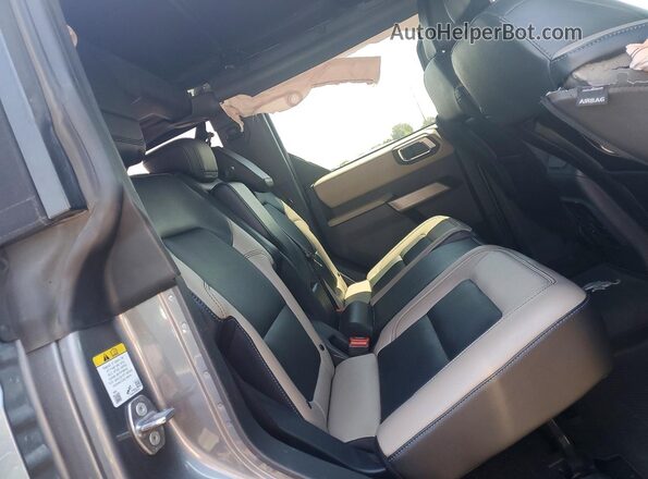 1FMEE5DP5PLB80141 2023 FORD BRONCO Gray Вид задніх сидінь