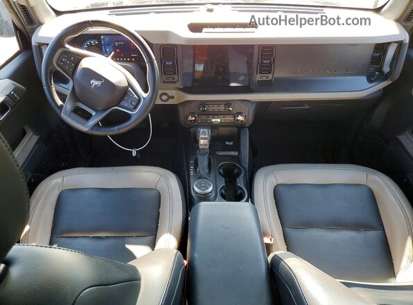 1FMEE5DP5PLB80141 2023 FORD BRONCO Gray Вид панелі приладів