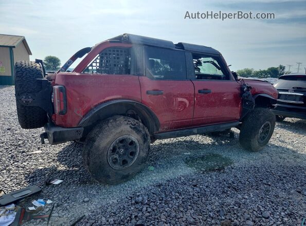 1FMEE5DP6MLA88984 2021 FORD BRONCO Бордовый Задняя правая четверть