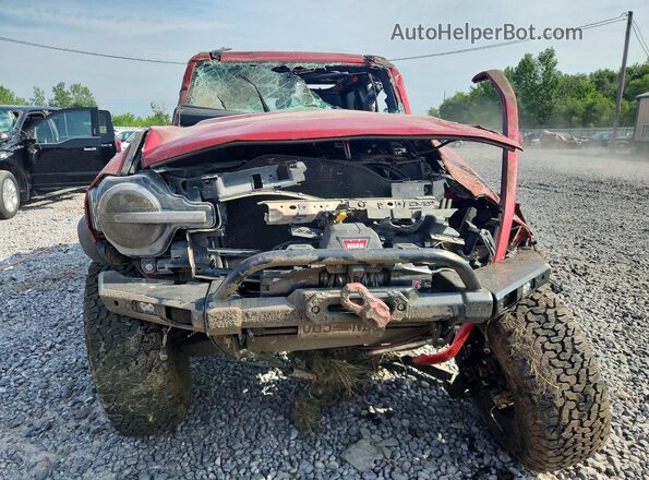 1FMEE5DP6MLA88984 2021 FORD BRONCO Бордовый Вид спереди
