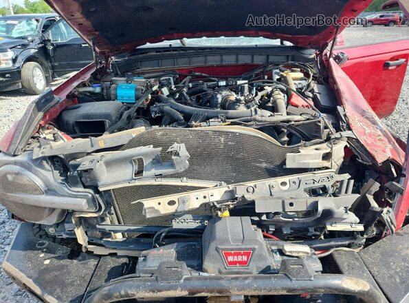 1FMEE5DP6MLA88984 2021 FORD BRONCO Бордовый Вид задней части салона