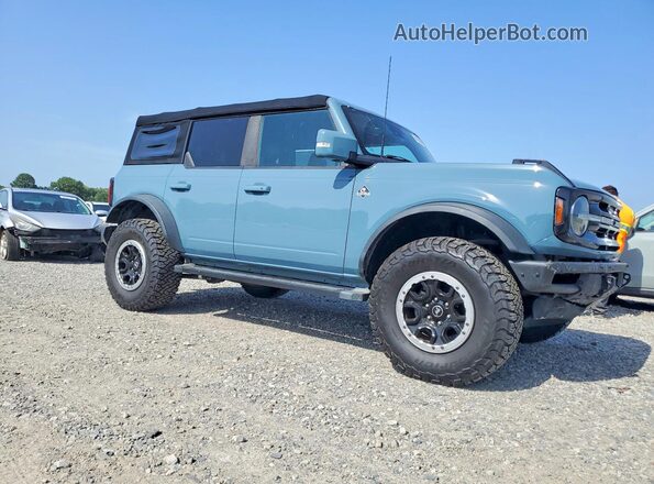 1FMEE5DP6MLA90332 2021 FORD BRONCO Blue Առջևի աջ