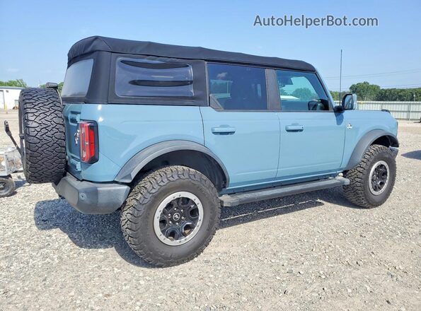 1FMEE5DP6MLA90332 2021 FORD BRONCO Blue Հետևի աջ