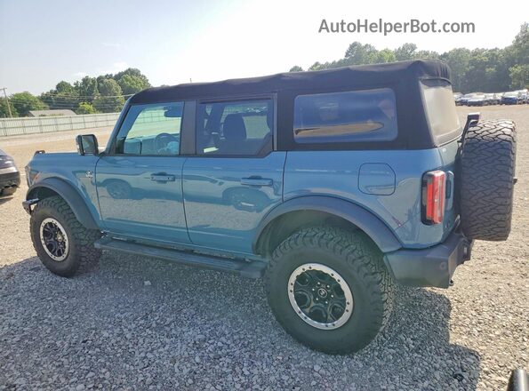1FMEE5DP6MLA90332 2021 FORD BRONCO Blue Հետևի ձախ