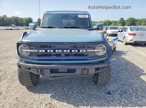 1FMEE5DP6MLA90332 2021 FORD BRONCO Blue Դիմացի տեսք