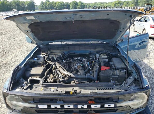 1FMEE5DP6MLA90332 2021 FORD BRONCO Blue Շարժիչի բաժամունքի տեսք