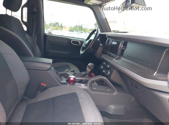 1FMEE5DP7MLA78416 2021 FORD BRONCO Green Вид салону спереду