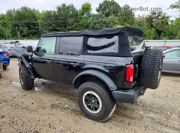 1FMEE5DP8MLA73239 2021 FORD BRONCO Black უკანა მარცხენა