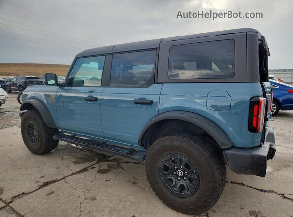 1FMEE5DP8PLB07443 2023 FORD BRONCO Teal Rear left