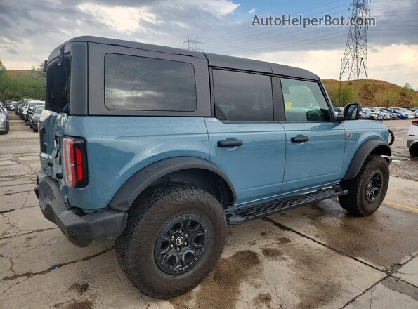 1FMEE5DP8PLB07443 2023 FORD BRONCO Teal Rear right