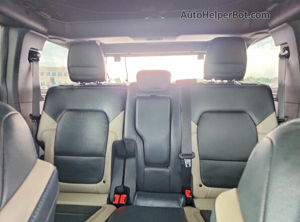 1FMEE5DP8PLB07443 2023 FORD BRONCO Teal Rear seats view