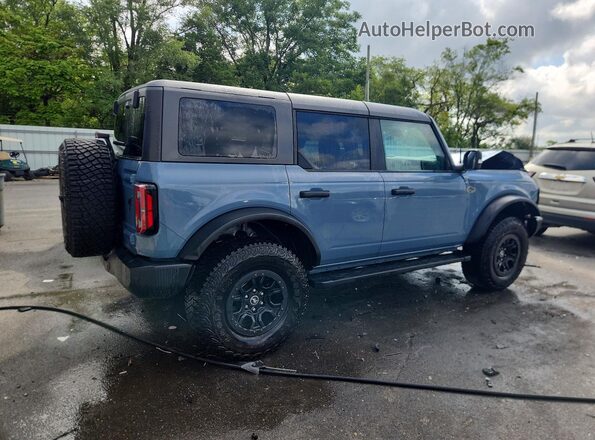 1FMEE5DP8PLB96379 2023 FORD BRONCO Blue Rear right