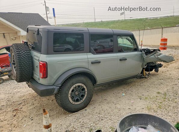 1FMEE5DP9PLB98772 2023 FORD BRONCO Серый Задняя правая четверть