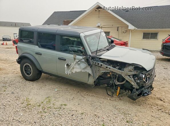1FMEE5DP9PLB98772 2023 FORD BRONCO Серый Передняя правая четверть