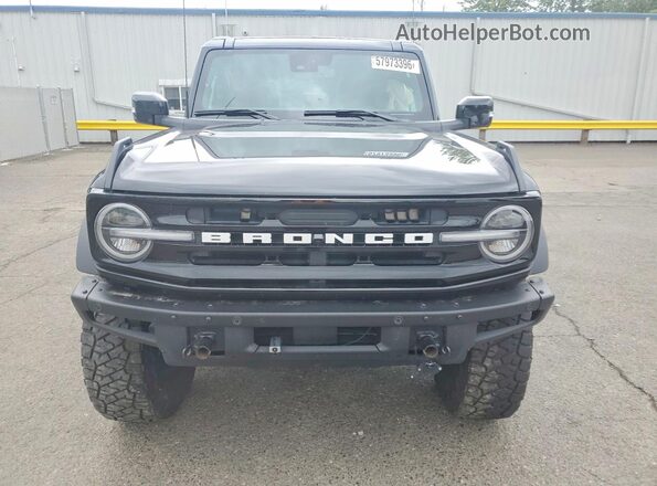 1FMEE5DPXPLB03801 2023 FORD BRONCO Black Front view
