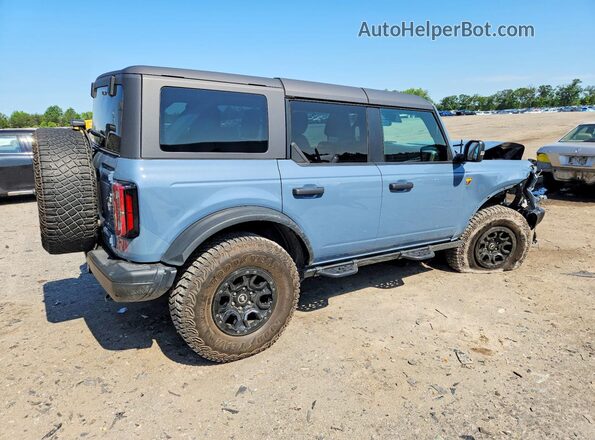1FMEE5DPXPLB11137 2023 FORD BRONCO Blue Rear right