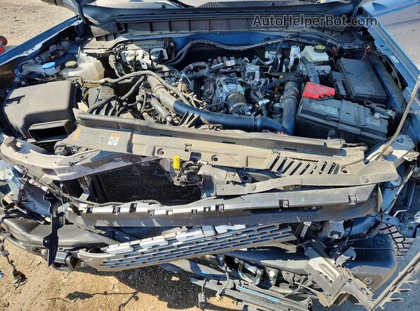 1FMEE5DPXPLB11137 2023 FORD BRONCO Blue Engine compartment view