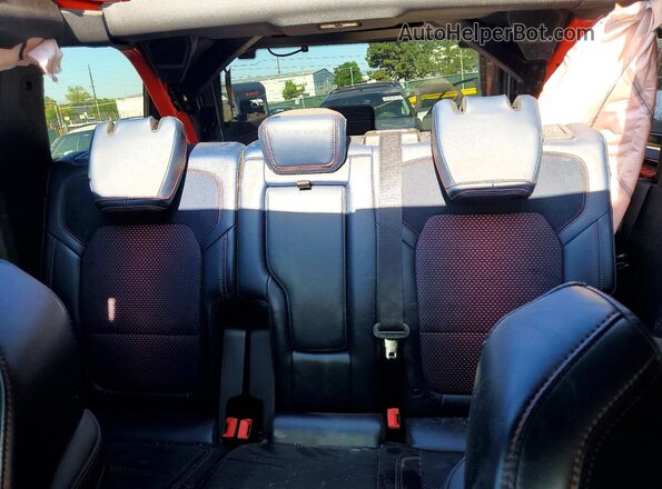 1FMEE5JR2PLA89477 2023 FORD BRONCO Red Вид задніх сидінь