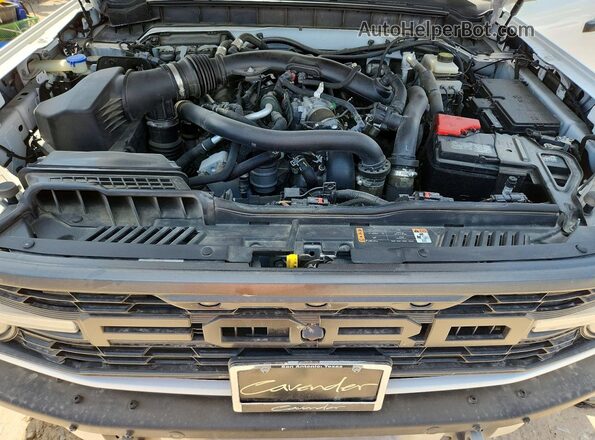 1FMEE5JR4PLB07364 2023 FORD BRONCO White Вид задньої частини салону