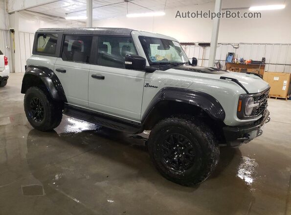 1FMEE5JR5NLA50279 2022 FORD BRONCO Gray Front right