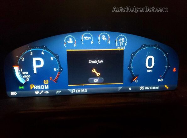 1FMEE5JR5NLA50279 2022 FORD BRONCO Gray Instrument cluster view