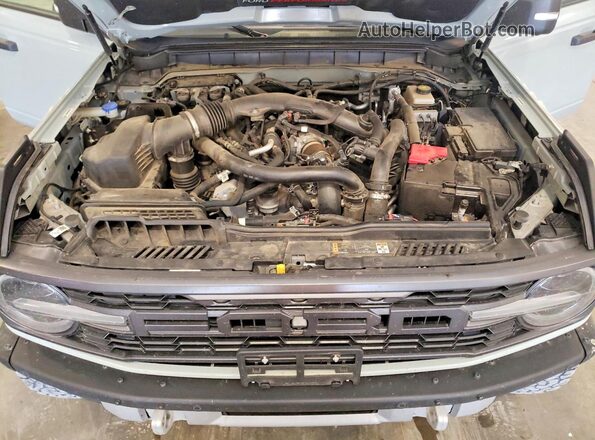 1FMEE5JR5NLA50279 2022 FORD BRONCO Gray Engine compartment view