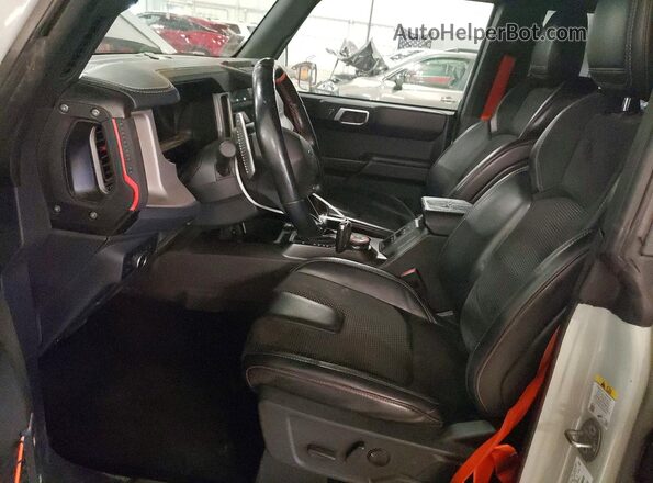 1FMEE5JR5NLA50279 2022 FORD BRONCO Gray Front interior view