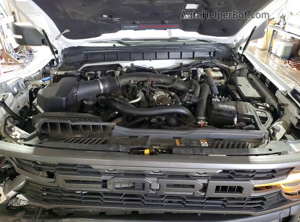 1FMEE5JR8PLB23700 2023 FORD BRONCO Белый Вид подкапотного пространства