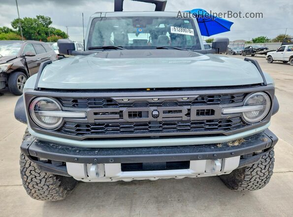 1FMEE5JR9NLA50902 2022 FORD BRONCO Teal Front view