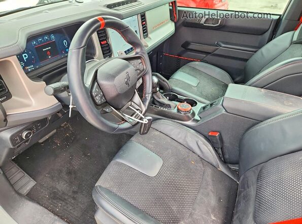 1FMEE5JR9NLA50902 2022 FORD BRONCO Teal Dashboard view