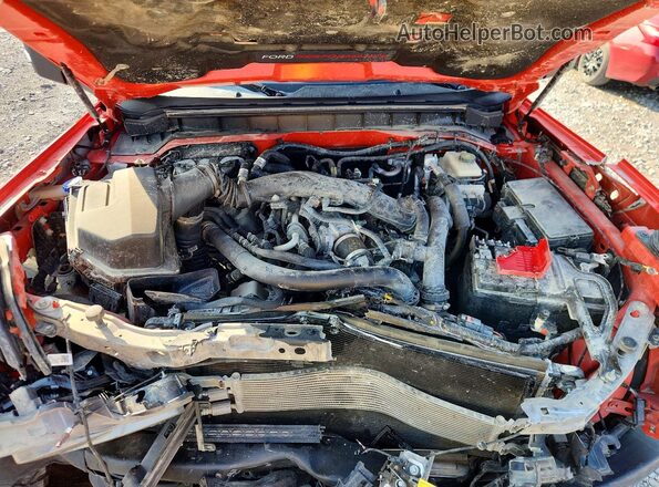 1FMEE5JR9PLB42420 2023 FORD BRONCO Red Vista interior trasera
