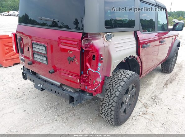 1FMEE7BH8SLA44456 2025 FORD BRONCO Red Front view