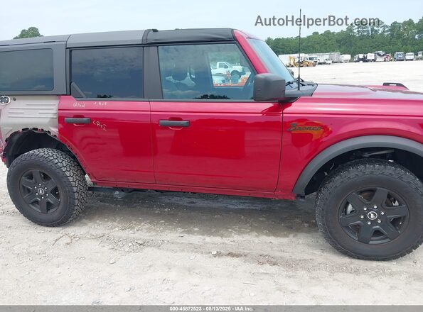 1FMEE7BH8SLA44456 2025 FORD BRONCO Red Rear interior view