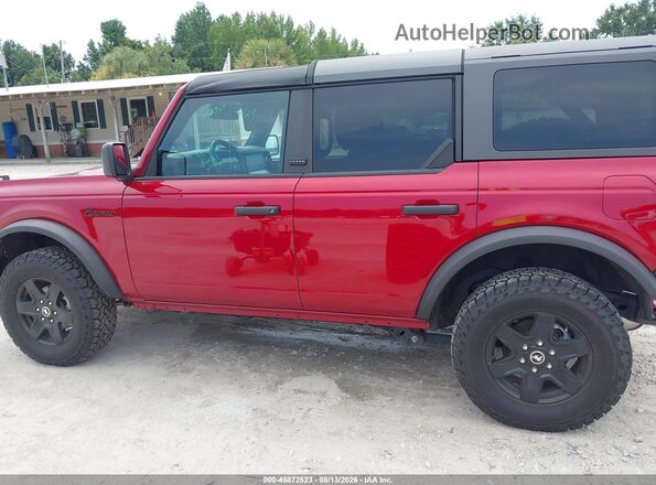 1FMEE7BH8SLA44456 2025 FORD BRONCO Red 360 interior view