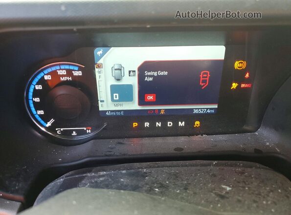 1FMEE8BP1RLA10902 2024 FORD BRONCO Gray Vista del cuadro de instrumentos