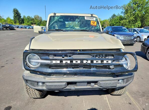 1FMEE8BP2SLA52985 2025 FORD BRONCO Tan Դիմացի տեսք